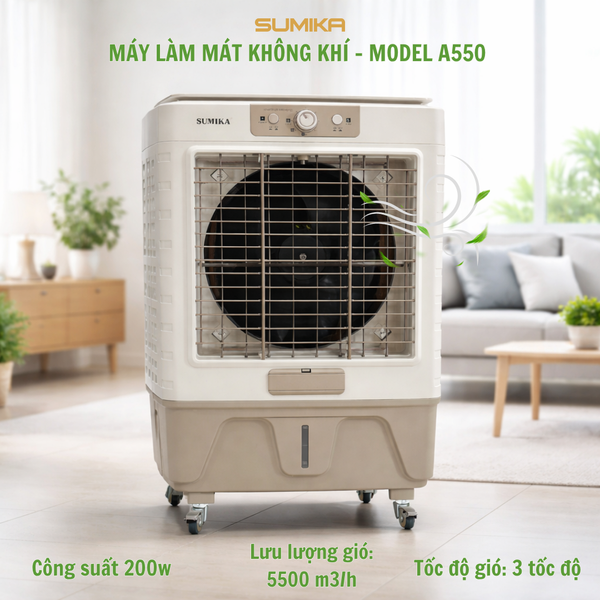  Máy làm mát không khí Sumika A550, công suất 200W 