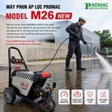  Máy phun rửa áp lực cao Promac M26 NEW, công suất 4kW 