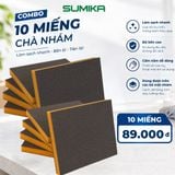  Miếng Nhám Chà Nồi, Miếng Chà 2 Mặt, Rửa Chén, Rửa Nồi, Chà Vết Bẩn Cứng Đầu 