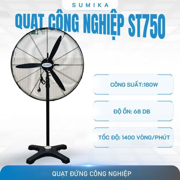  Quạt công nghiệp đứng Sumika ST750 