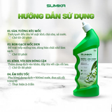  [Mua 2 Tặng 1] Nước ion Xanh Sumika 700ml, Tẩy Cặn Canxi, Tẩy Kính, Vòi Sen, Bồn Sứ, Chậu Tắm, Gạch Men, Gương Soi 