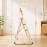 Thang nhôm ghế 4 bậc SUMIKA SK304, chiều cao 1M, tải trọng 150kg 