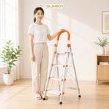  Thang nhôm ghế 4 bậc SUMIKA SK304, chiều cao 1M, tải trọng 150kg 