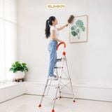  Thang nhôm ghế 5 bậc SUMIKA SK305, chiều cao 1M2, tải trọng 150kg 