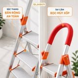  Thang nhôm ghế 6 bậc SUMIKA SK306, chiều cao 1M5, tải trọng 150kg 
