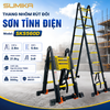 Thang Nhôm Rút Đôi SUMIKA SKS560D, Sơn Tĩnh Điện, Chữ A Cao 2.8M, Chữ I Cao 5.6M