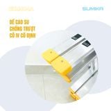  Thang nhôm chữ A rút lồng SUMIKA SKM404A, chữ A cao nhất 2.2m 