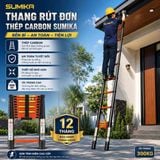  Thang rút đơn thép Carbon SUMIKA TC320, chiều cao 3m2 