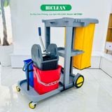  Xe đẩy làm vệ sinh HiClean HC170D 