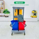  Xe đẩy làm vệ sinh HiClean HC170D 