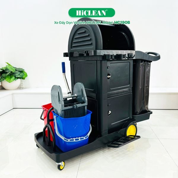  Xe đẩy dọn vệ sinh HiClean AF0819B 