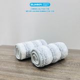  Miếng lau nhà thay thế của cây lau nhà tự vắt mã Sumika C38/C39, kích thước 33x12cm bằng sợi vải cotton 