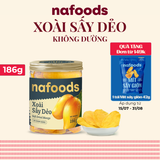  Xoài Sấy Dẻo Không Đường Nafoods Hũ 186g 
