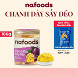  Chanh Dây Sấy Dẻo Ít Đường Nafoods Hộp 186g 