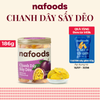  Chanh Dây Sấy Dẻo Ít Đường Nafoods Hộp 186g 