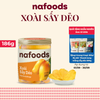  Xoài Sấy Dẻo Ít Đường Nafoods Hộp 186g 