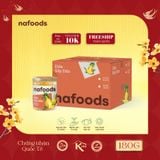  Dứa Sấy Dẻo - Thùng 24 Hũ 186g 