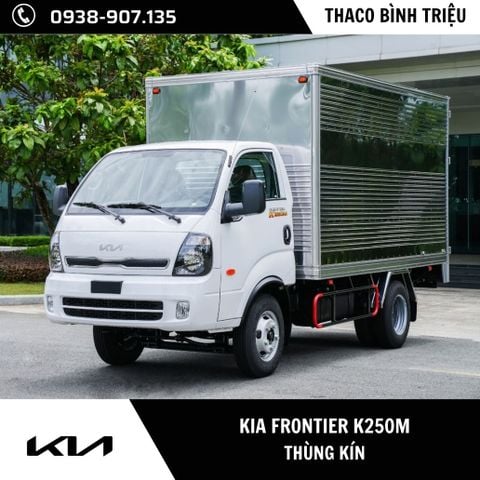 Xe tải KIA K250M | Thùng kín | 2.49 tấn | Thùng 3,62 m
