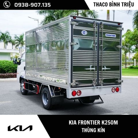 Xe tải KIA K250M | Thùng kín | 2.49 tấn | Thùng 3,62 m 
