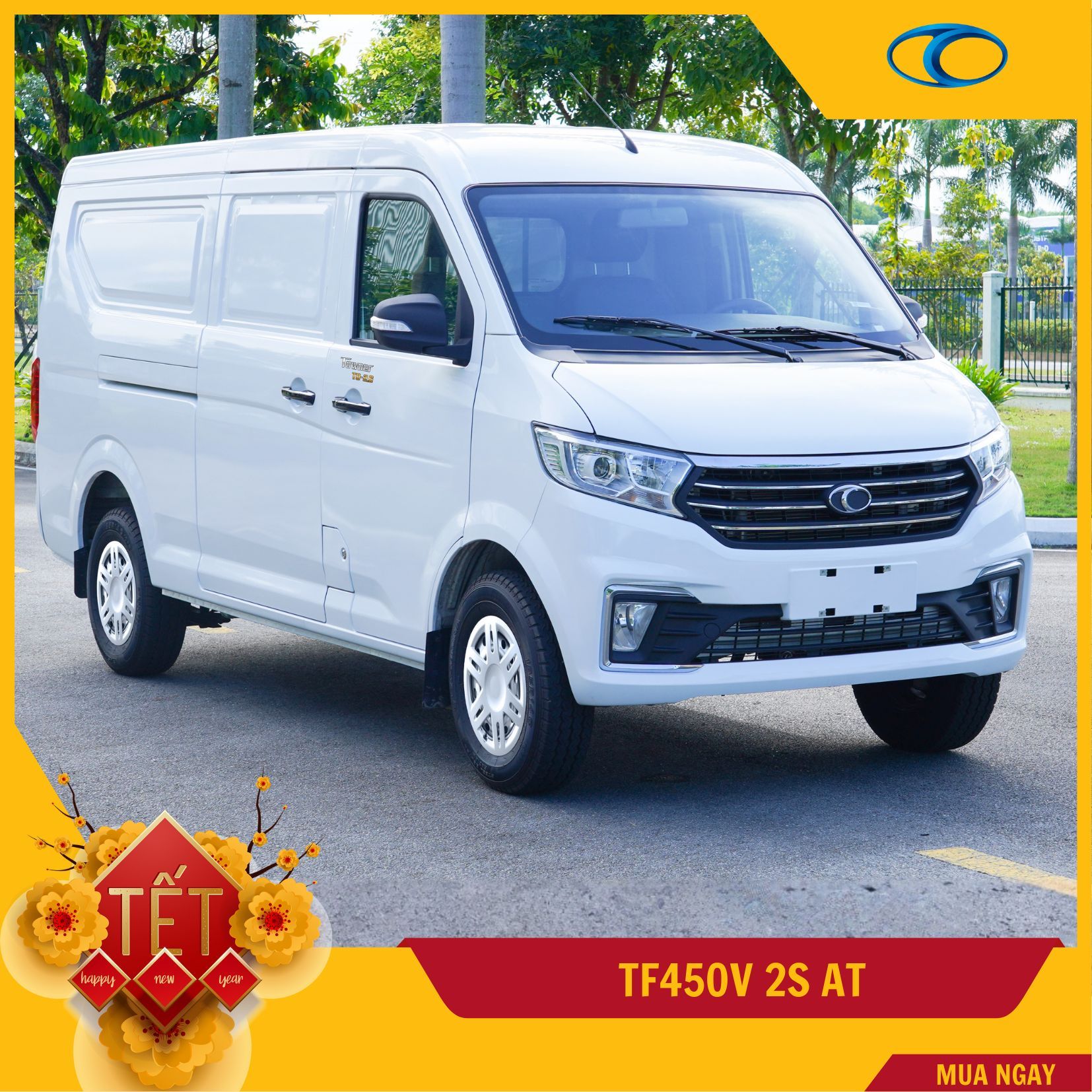 XE TẢI VAN THACO 2 CHỖ | TF450V 2S | AT SỐ TỰ ĐỘNG