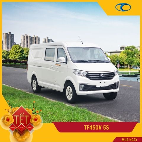 XE TẢI VAN THACO 5 CHỖ | TF450V 5S | 750 KG | THÙNG 1,6M