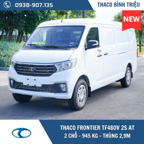 XE TẢI VAN THACO 2 CHỖ | TF480V 2S | AT SỐ TỰ ĐỘNG