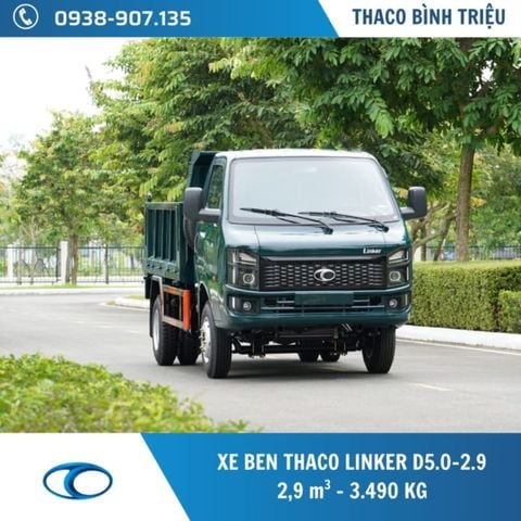 XE BEN THACO LINKER D5.0-2.9 | 3,49 TẤN