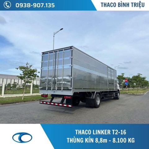 Xe tải Thaco 9 tấn | Linker T2-16 | Thùng kín 8,8 m 