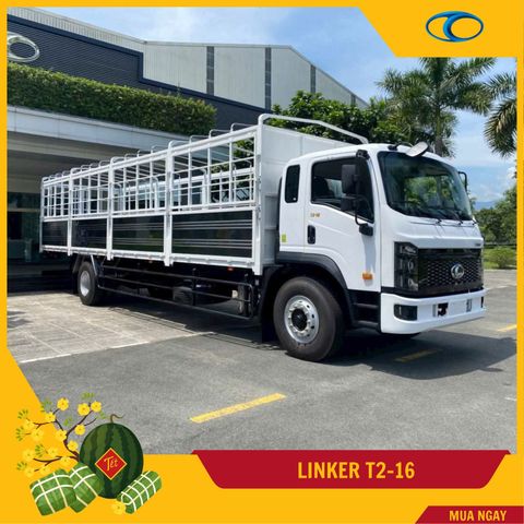 Xe tải Thaco 8 tấn | Thaco Linker T2-16 | Thùng 8,8 m | 9,9m