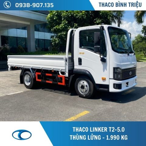 XE TẢI 1.9 TẤN THACO LINKER T2-5.0  - THÙNG LỬNG 