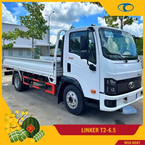 Xe tải Thaco 3.5 tấn | Linker T2-6.5| Thùng lửng 4,45 m