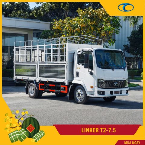 Xe tải Thaco 3,5 tấn | Thaco Linker T2-7.5 | Thùng 5,2m