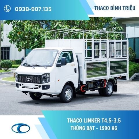 XE TẢI 2 TẤN THACO LINKER T4.5-3.5  - THÙNG BẠT 