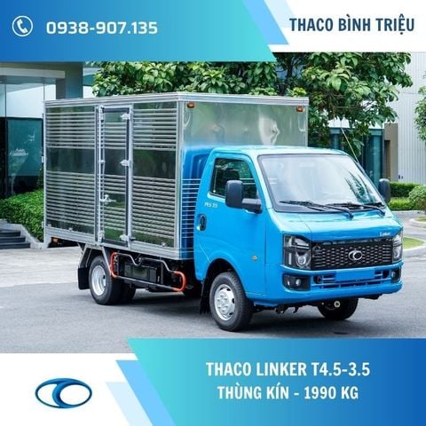 XE TẢI 2 TẤN THACO LINKER T4.5-3.5  - THÙNG KÍN