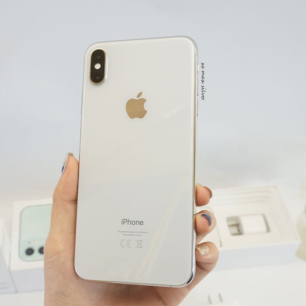 iPhone XS Max 64GB Quốc tế cũ 99% - Trắng bạc