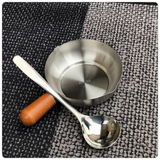  Nồi (Quánh) Nhỏ Inox 304 Cán Gỗ Tiện Lợi 