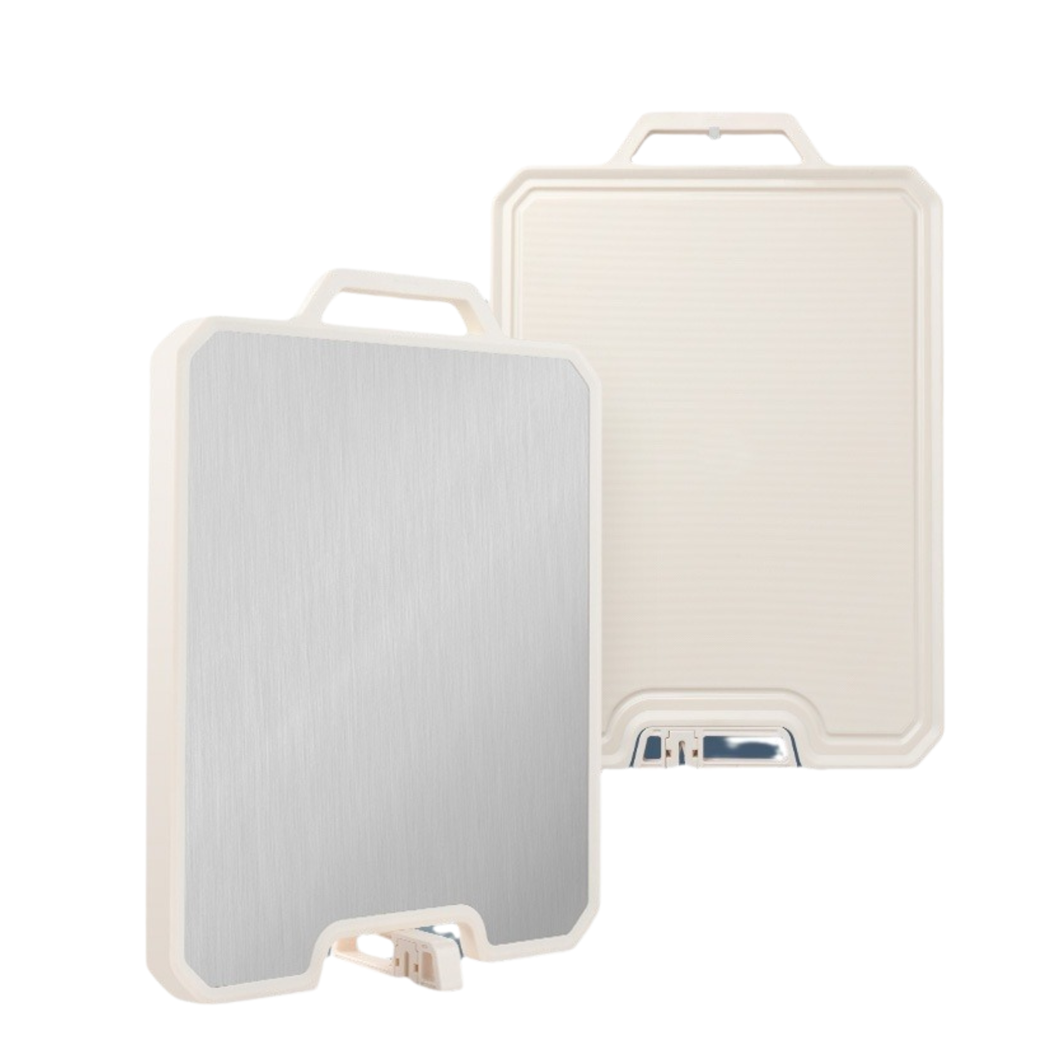 Thớt Đôi 2 Mặt INOX - Nhựa Đa Năng