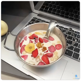  Bát INOX Phong Cách Hàn Quốc 2 Quai Tiện Lợi 