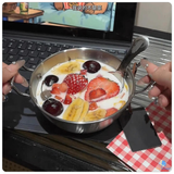  Bát INOX Phong Cách Hàn Quốc 2 Quai Tiện Lợi 