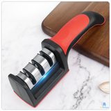  Dụng Cụ Mài Dao Kéo 3 Cấp Độ Cầm Tay 