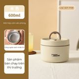  Hộp Cơm Giữ Nhiệt Nhiều Ngăn Có Túi Đựng 