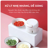  Dụng Cụ Xay Tỏi, Ớt Mini Bằng Tay 