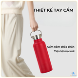  Bình Nước Giữ Nhiệt Kiểu Dáng Thể Thao Có Quai Cầm 
