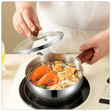  Nồi Mini Inox 304 Đa Năng Có Tay Cầm 