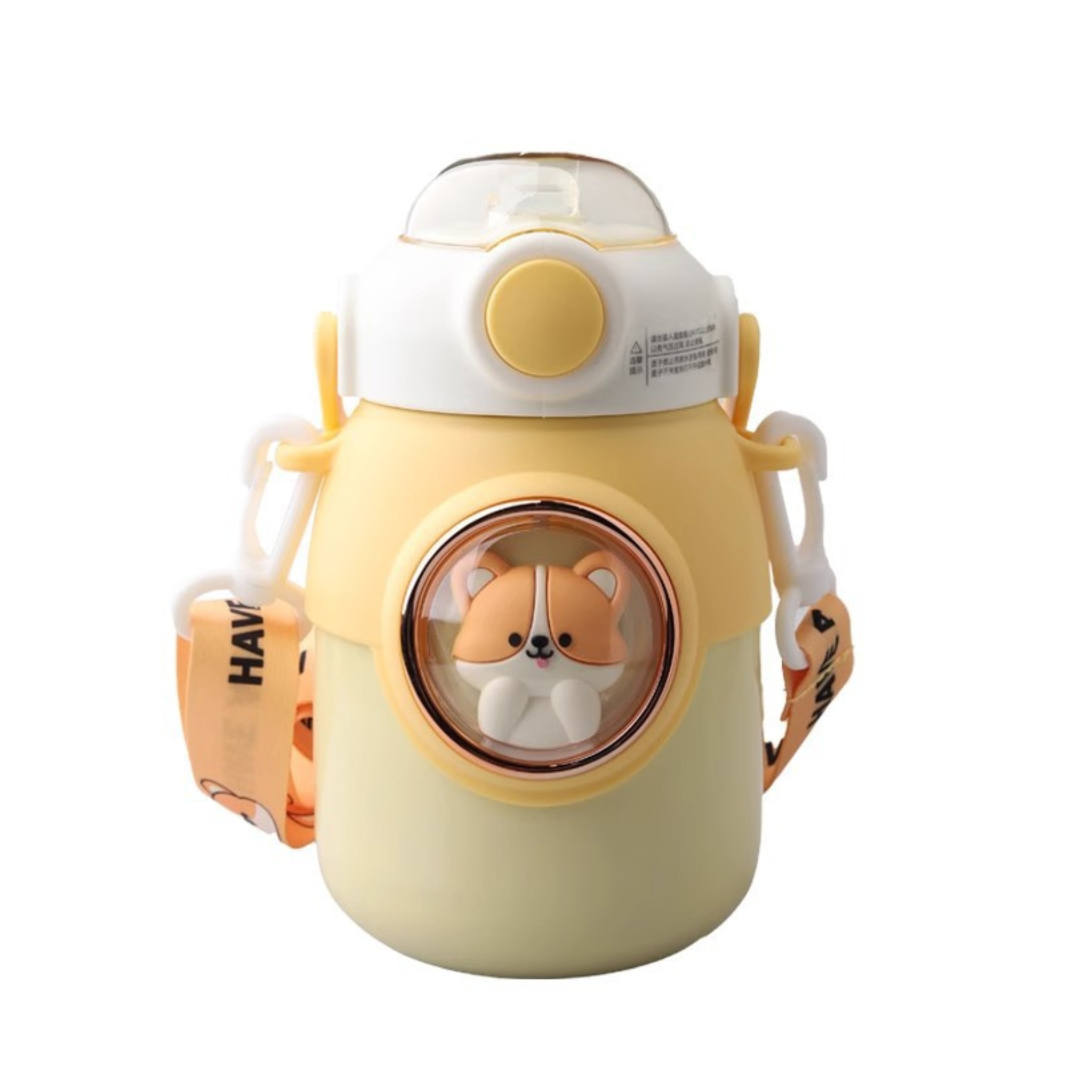 Bình Giữ Nhiệt 700ml Có Quai Đeo Kiểu Dáng Dễ Thương