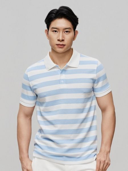 Áo Polo Nam Dynamic Stripe Form Regular