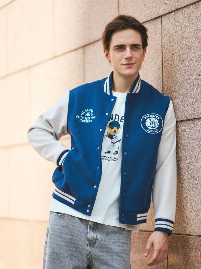 Áo Khoác Nam Heritage Varsity Form Regular