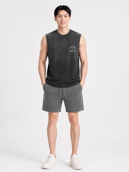 Áo Tanktop Nam Steel Fade Form Regular