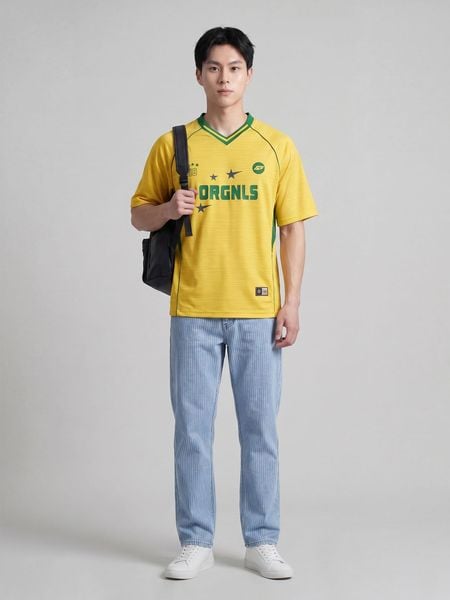 Áo Thun Nam Golden Squad Form Boxy