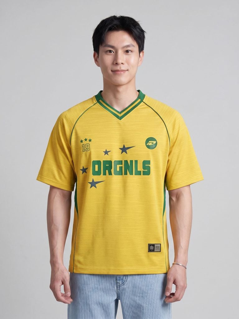 Áo Thun Nam Golden Squad Form Boxy